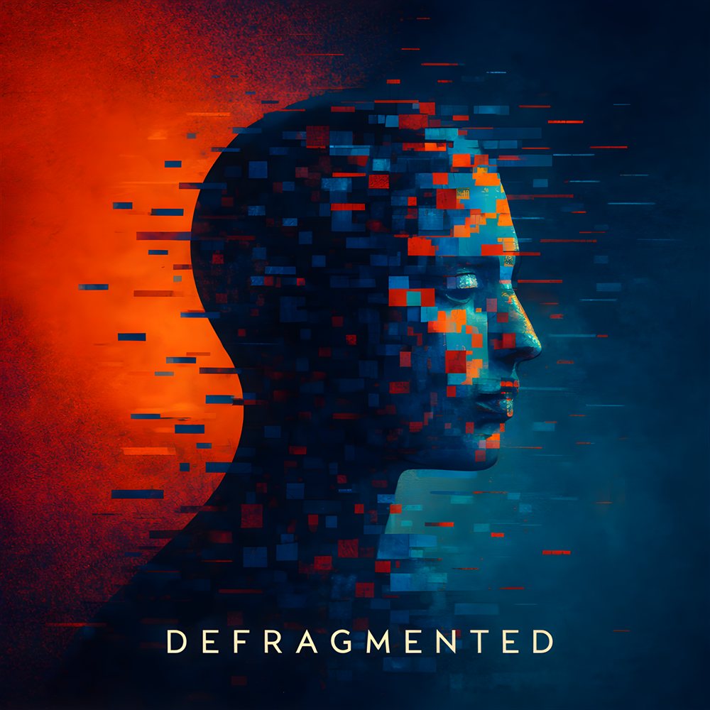 Pochette de l'album Defragmented — Lia Dadaz Fire